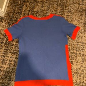 Tory Burch short sleeve sweater